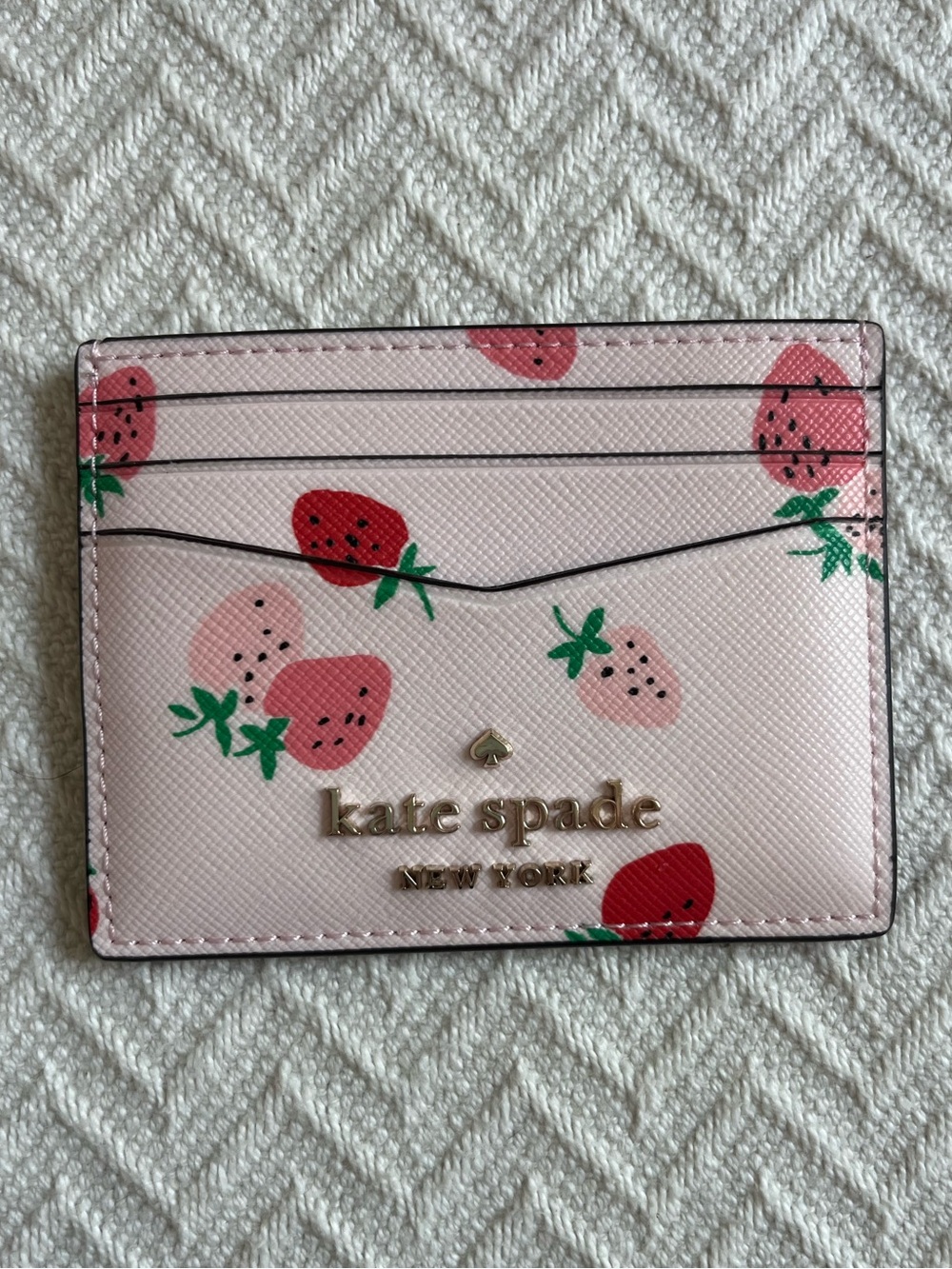 Kate Spade Strawberry Card Holder